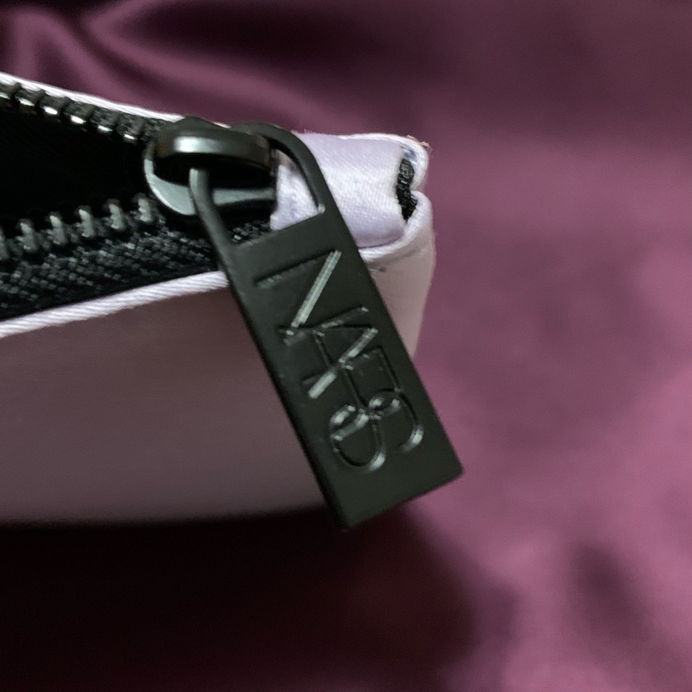 NARS Black and lavender Cosmetic Pouch - Picture 4 of 4